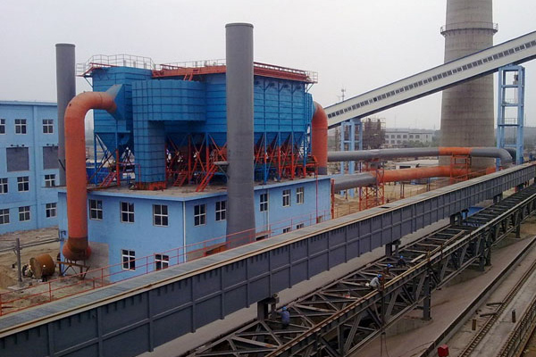 河北永順5.5m機焦爐皮帶無值守地面站施工現場